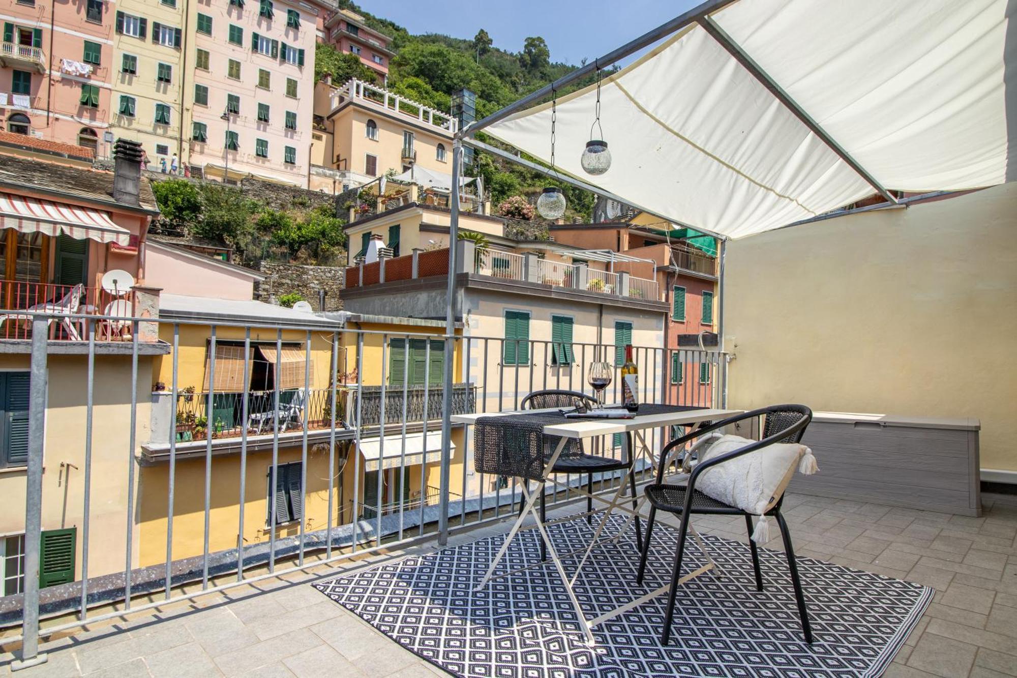Апартаменти Wanderjohn Penthouse 5Terreparco Ріомаджоре Екстер'єр фото